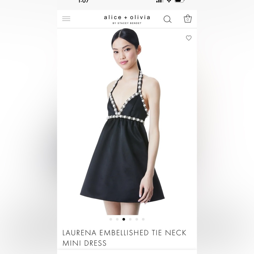 Alice and Olivia Laurena Dress